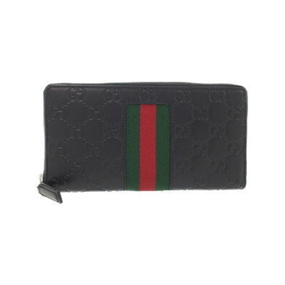Gucci Web Zip Long Wallet - Picture 1 of 5